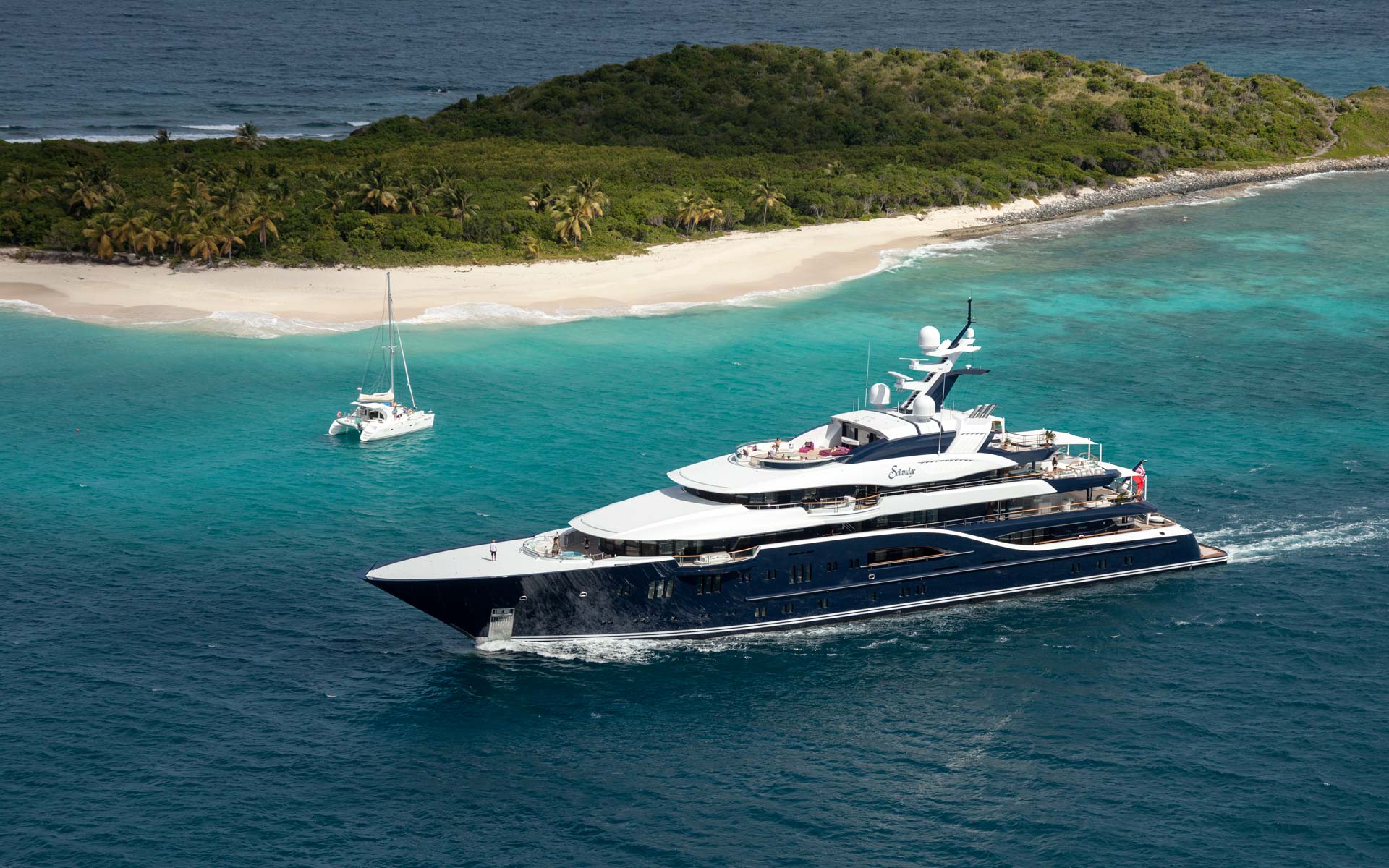 luxury private yacht charter caribbean